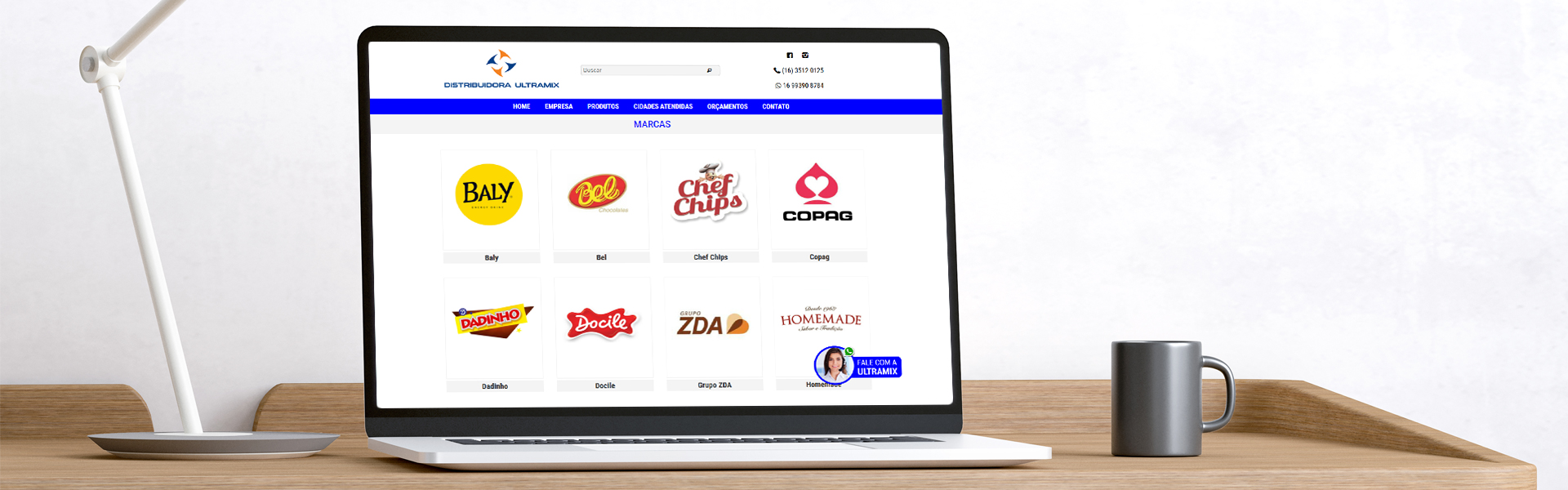 Banner do Projeto Criação de site vitrine indexado ao Google