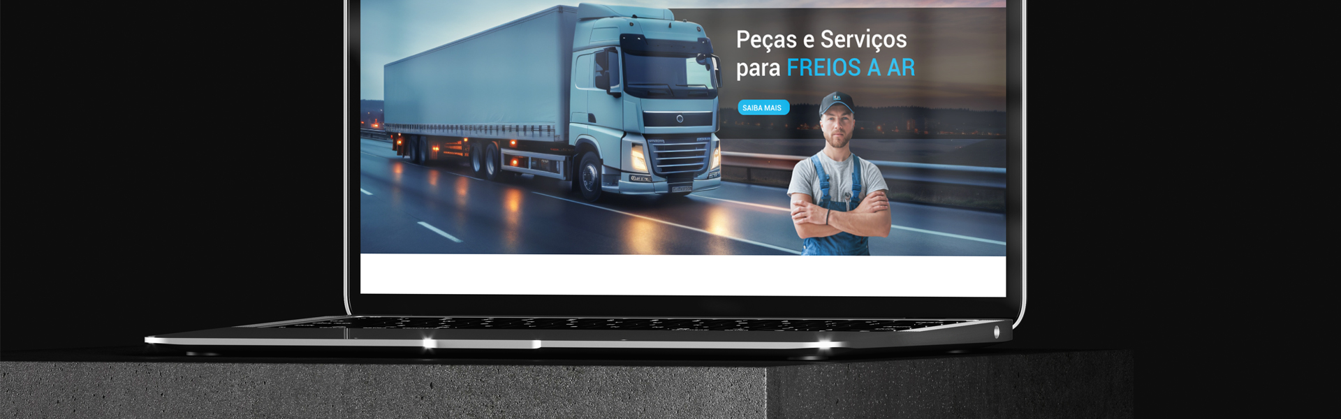 Banner do Projeto Material Publicitário KLM Freios