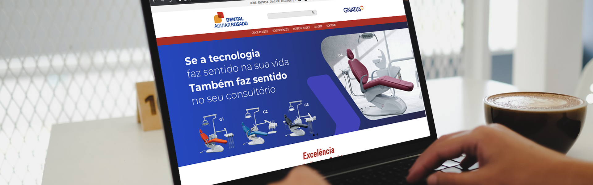 Banner do Projeto Criação de site e Tráfego Pago